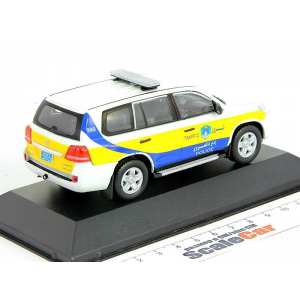 1/43 TOYOTA LAND CRUISER 200 Qatar Traffic Police (дорожная полиция Катара) 2011