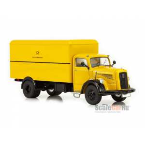 1/43 Mercedes-Benz L6600 фургон Deutsche Post желтый