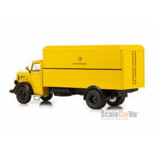 1/43 Mercedes-Benz L6600 фургон Deutsche Post желтый