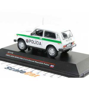 1/43 ВАЗ-2121 LADA NIVA 4X4 POLICIA (полиция Словакии) 1993
