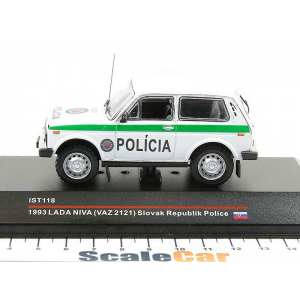 1/43 ВАЗ-2121 LADA NIVA 4X4 POLICIA (полиция Словакии) 1993