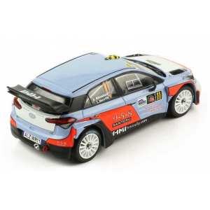 1/43 Hyundai NG i20 WRC 11 A.Mikkelsen/T.Neuville Rally Monza 2017