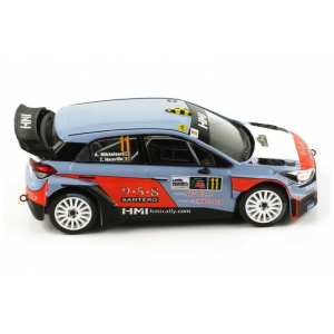 1/43 Hyundai NG i20 WRC 11 A.Mikkelsen/T.Neuville Rally Monza 2017