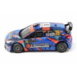 1/43 Hyundai I20 R5 76 S. Sarrazin - JJ.RENUCCI Rallye Monte Carlo 2018 синий