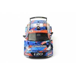 1/43 Hyundai I20 R5 76 S. Sarrazin - JJ.RENUCCI Rallye Monte Carlo 2018 синий