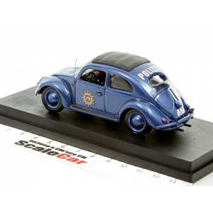 1/43 Volkswagen Beetle Polizei 1956 полиция ФРГ, синий