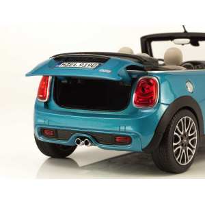 1/18 Mini Cooper S кабриолет (F57) 2016 синий металлик