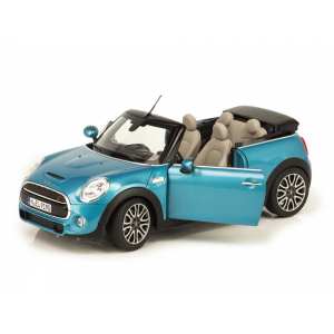 1/18 Mini Cooper S кабриолет (F57) 2016 синий металлик