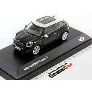 1/43 Mini Paceman Cooper S ALL4 R61 absolute black met / white roof