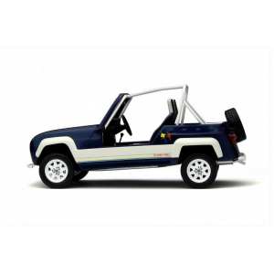1/18 Renault 4L JP4 пляжный кабриолет, синий с белым