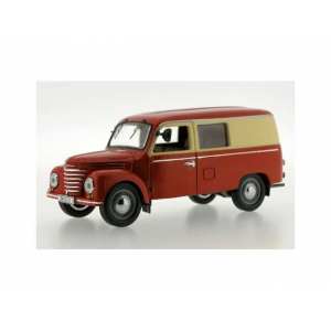 1/43 IFA FRAMO V901/2 KASTENWAGEN (фургон) 1954 Red