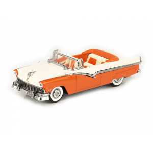 1/43 Ford Fairlane convertible 1956 оранжевый/белый