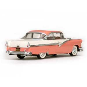 1/43 Ford Fairlane Hard Top 1956 Sunset Coral/Colonial White розовый с белым