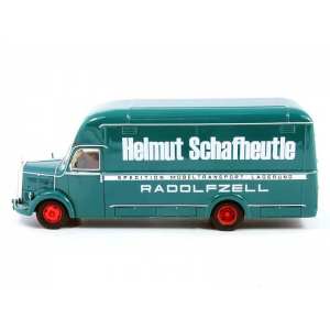 1/43 MERCEDES-BENZ O3500 Helmut Schafheutle (мебельный фургон) 1950 зеленый