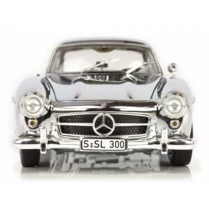 1/18 Mercedes-Benz 300SL Gullwing (1954–1956) W198 хромированный