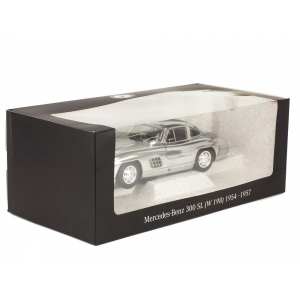 1/18 Mercedes-Benz 300SL Gullwing (1954–1956) W198 хромированный