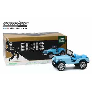 1/18 JEEP CJ-5 4х4 Elvis Presley 1954 Sierra Blue (голубой)