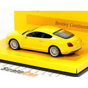 1/43 Bentley CONTINENTAL GT - 2008 - Yellow - LINEA GIALLO