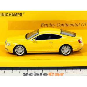 1/43 Bentley CONTINENTAL GT - 2008 - Yellow - LINEA GIALLO