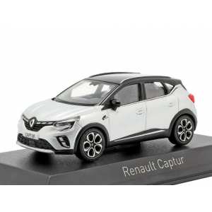 1/43 Renault Captur 2020 серебристый с черной крышей