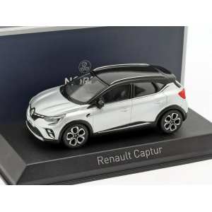 1/43 Renault Captur 2020 серебристый с черной крышей