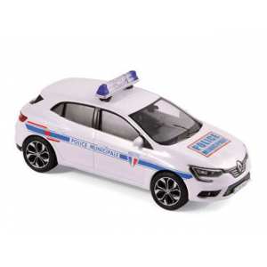1/43 Renault Megane Police Municipale 2016 полиция белый