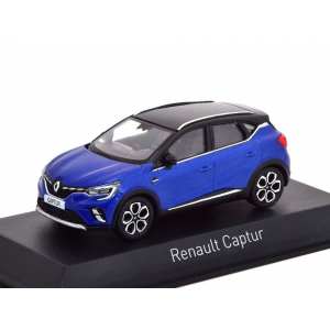 1/43 Renault Captur 2020 синий с черной крышей