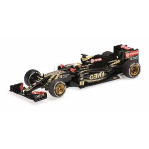 1/43 Lotus F1 Team Lotus E23 Hybrid - Romain Grosjean - 3Rd Place Belgian GP 2015