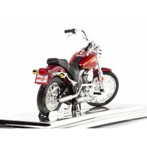 1/18 Harley-Davidson FXST Softail 1984 красный