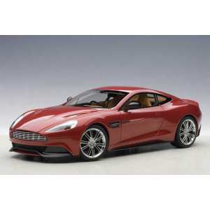 1/18 Aston Martin Vanquish 2015 volcano red красный