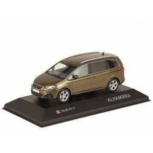 1/43 SEAT Alhambra 2010 коричневый металлик