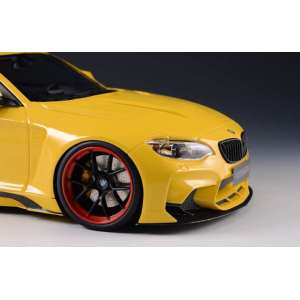 1/18 BMW M235 MTC Black Sails Widebody DarwinPRO F22 2015 желтый