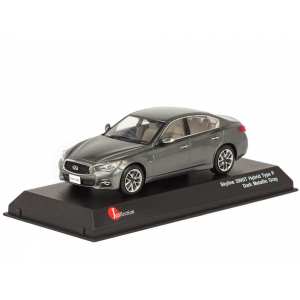 1/43 Nissan Skyline 350GT Hybrid V37 темно-серый металлик