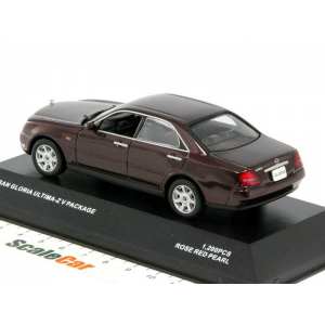 1/43 Nissan Gloria Ultima-Z V-Package 2001 темно-красный