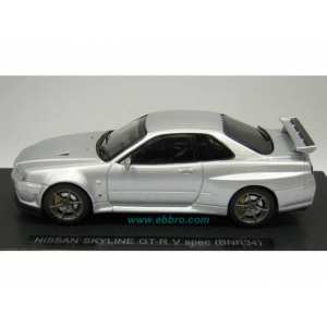 1/43 Nissan Skyline GTR R34 V-SpecII Silver