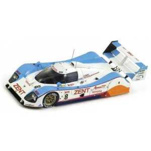1/43 Toyota TS 010 8 8th Le Mans 1992 J.Lammers-T.Fabi-A.Wallace