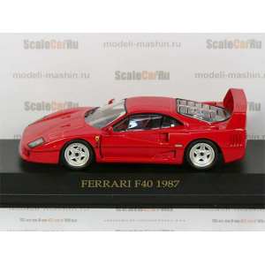 1/43 Ferrari F40 1987 красный