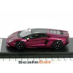 1/43 LAMBORGHINI Aventador LP700-4 2013 фиолетовый/черный