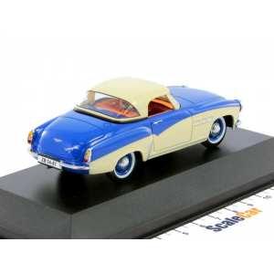 1/43 Wartburg 313 Sport 1957 Blue and Cream