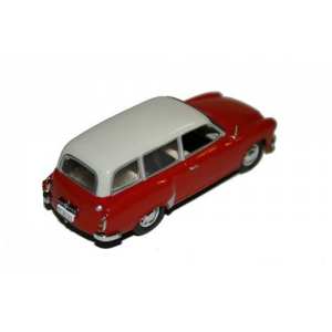 1/43 Wartburg 311-1 Kombi 1962 Red & white