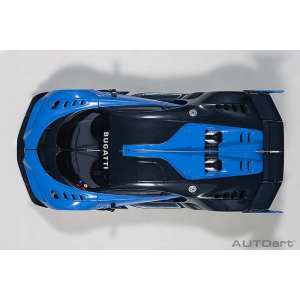 1/18 Bugatti Vision Gran Turismo 2015 синий карбон с синим