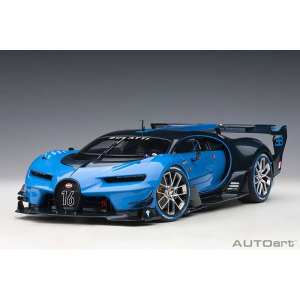 1/18 Bugatti Vision Gran Turismo 2015 синий карбон с синим