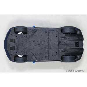 1/18 Bugatti Chiron 2017 синий с черным