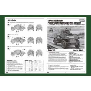 1/35 Бронеавтомобиль German Leichter Panzerspahwagen (2cm) Mid Version