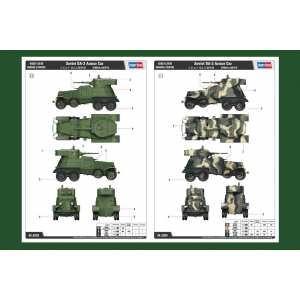 1/35 Бронетранспортер Soviet BA-3 Armor Car