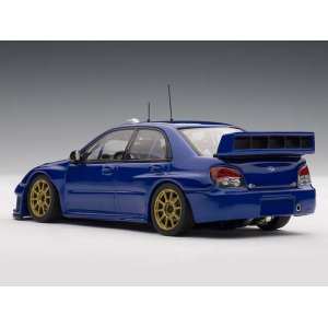 1/43 Subaru Impreza WRC 2008 plain body синий