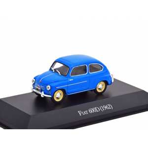 1/43 FIAT 600D 1962 синий
