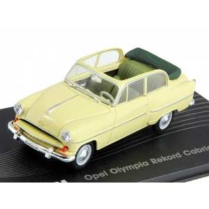 1/43 OPEL OLYMPIA REKORD Cabrio Limousine 1954-1956 Crème
