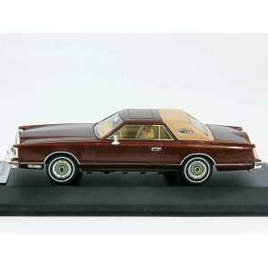 1/43 Lincoln Continental MK5 1979 коричневый мет.