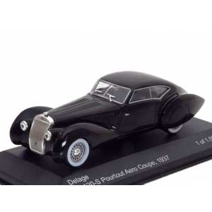 1/43 DELAGE D8 120-S Pourtout Aero Coupe 1937 черный